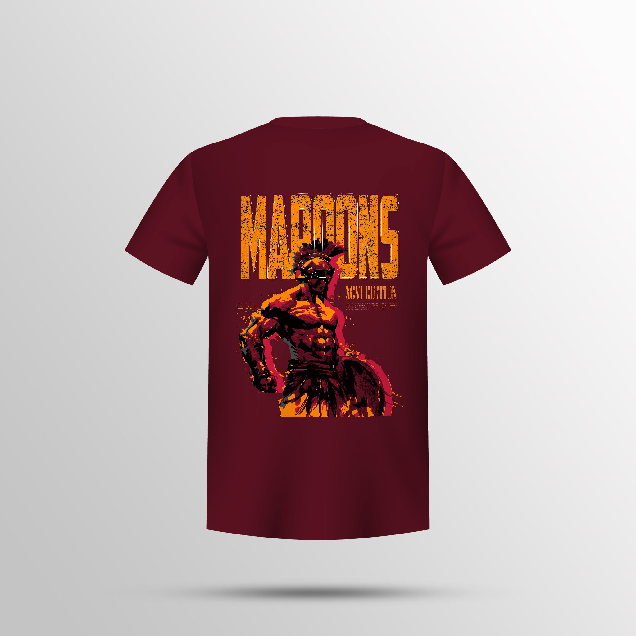 GOLD REIGN - MAROON