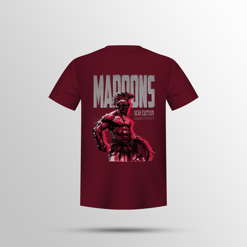 SILVER REIGN - MAROON