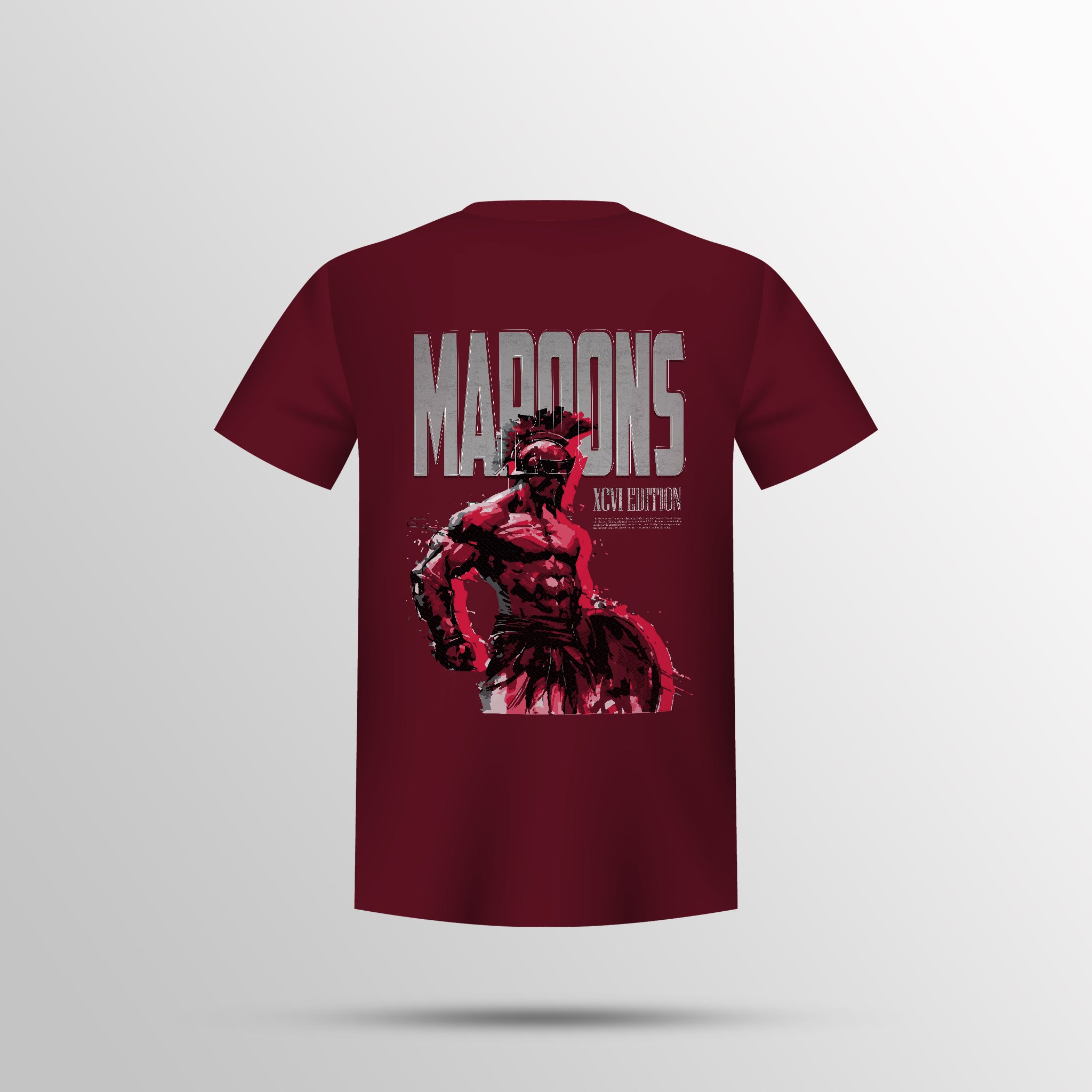 SILVER REIGN - MAROON